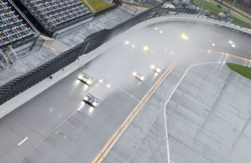 Illustration for article titled The 2019 24 Hours of Daytona In Pictures, the Wettest Morning